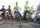 Most riders looked understandably tense before the start of the 110th edition of the Paris-Roubaix Classic in the town of Compiègne.
