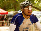 Jams Cullen in pain and strapped up continues on with stage 6. Photo by Greg Beadle/Cape Epic/SPORTZPICS