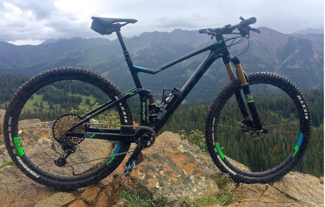 Scott’s redesigned Spark pushes the XC FS design closer to a true trail bike. Joe Lindsey