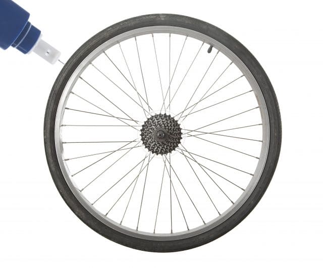 Bicycle wheel isolated with transmission gears