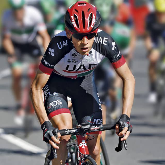 Vuelta al Pais Vasco 2017 - 5th stage Bilbao - Eibar 139,8 km - 07/04/2017 - Louis Meintjes (RSA - UAE Team Emirates) - photo Luis Angel Gomez/BettiniPhoto©2017