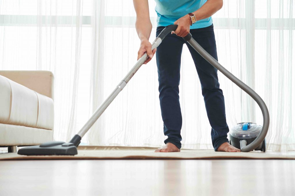 Cleaning carpet