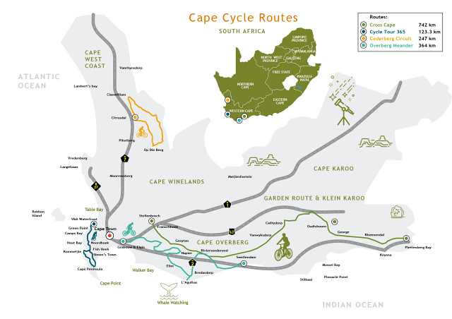 cape cycle tour distance
