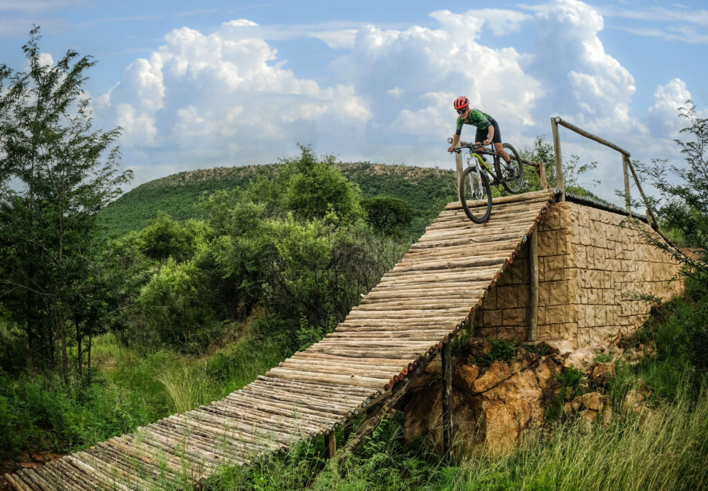 Block House Drop on SA CUP XCO Trail