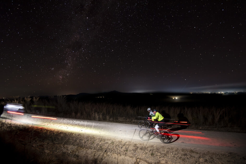 1 near the start … stars over drakensberg