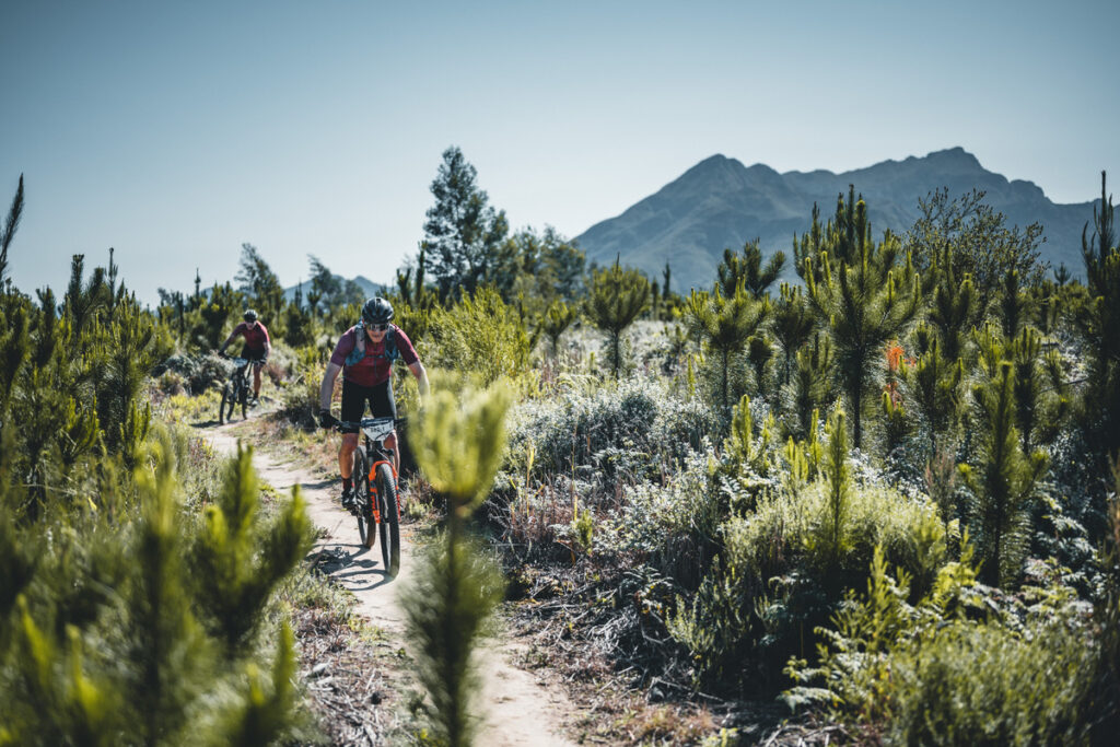 George’s Outeniqua Mountains provided a scenic backdrop for the opening stage of the 2022 race. Photo by Sage Lee Voges for zcmc.co.za.
