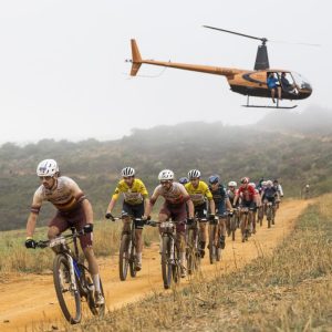 Riders during Stage 6 of the 2024 Absa Cape Epic Mountain Bike stage race from Stellenbosch to Stellenbosch, South Africa on 23 March 2024. Photo by Sam Clark/Cape Epic