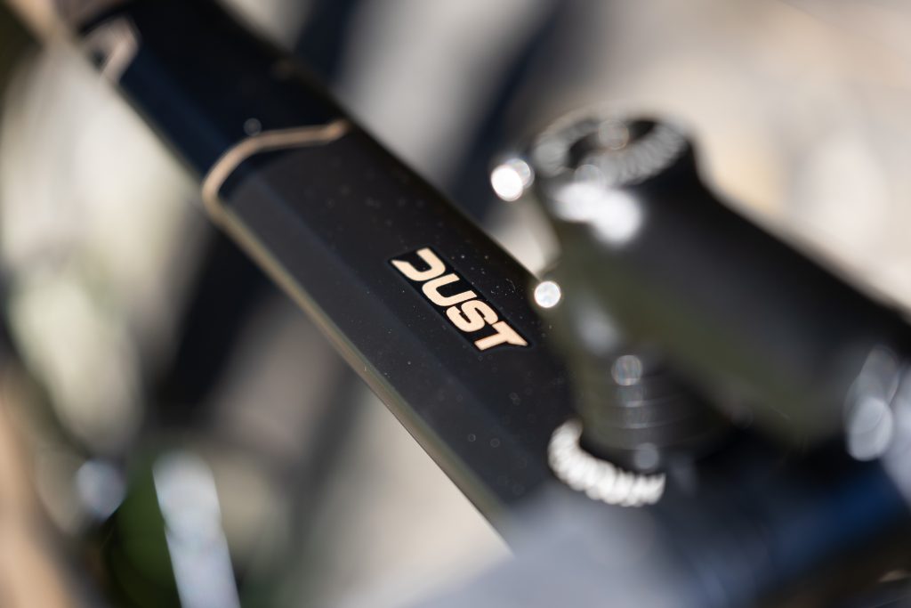 The frame of the Avalanche Dust gravel bike