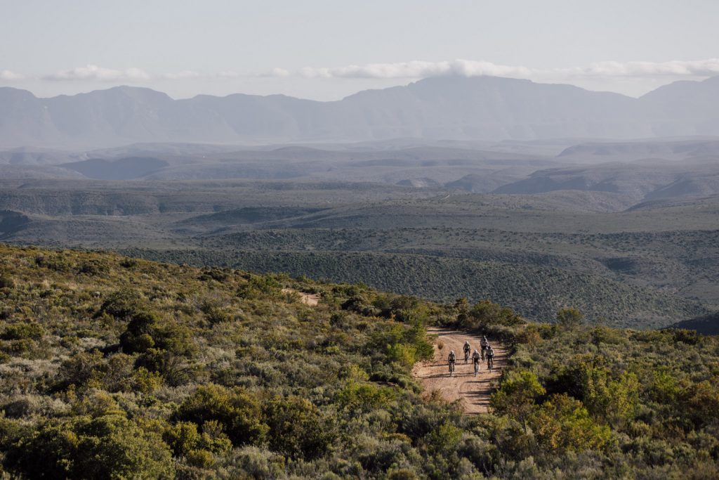 The Rooiberg Pass is the most remote section of the Garden Route Giro route; from its summit, no signs of civilisation are visible. Photo by Shift Media Co.