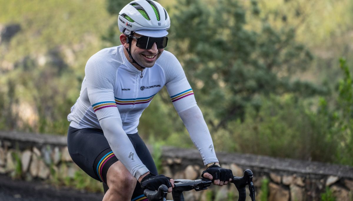 Farhad Sader, MD of Old Mutual Weatlh riding the Double Century