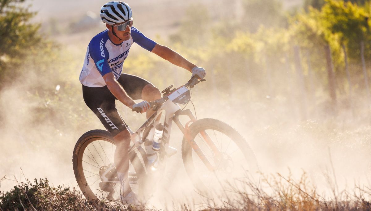 Alan Hatherly on the Giant Anthem Advanced SL