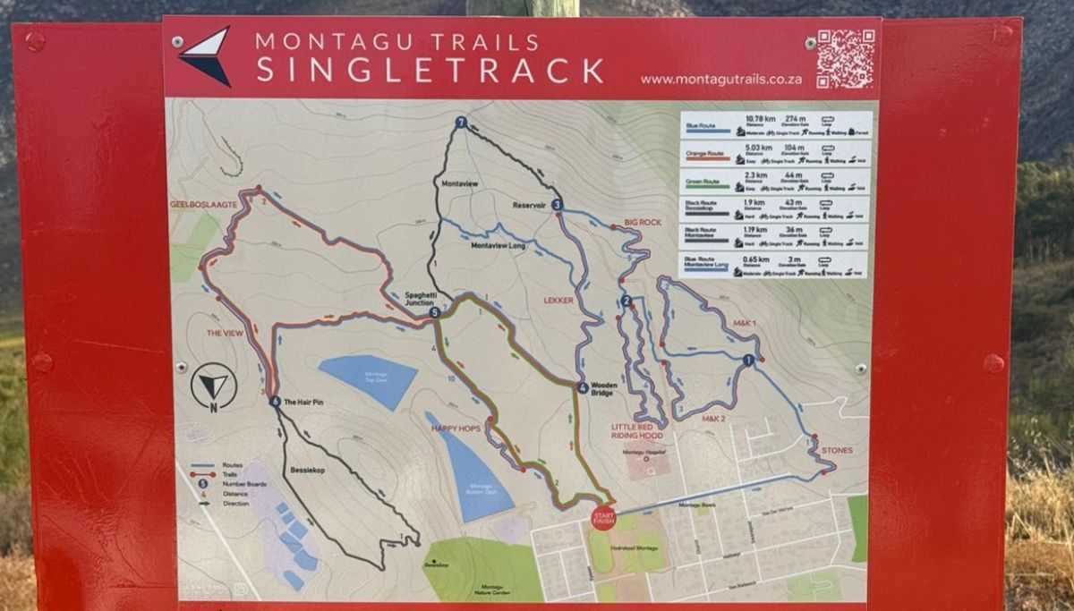 The Montagu Trails network