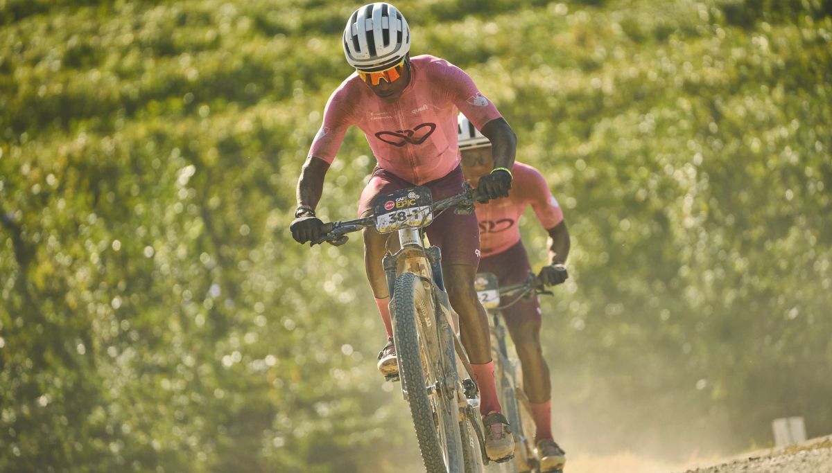 Riders during the 2026 Absa Cape Epic