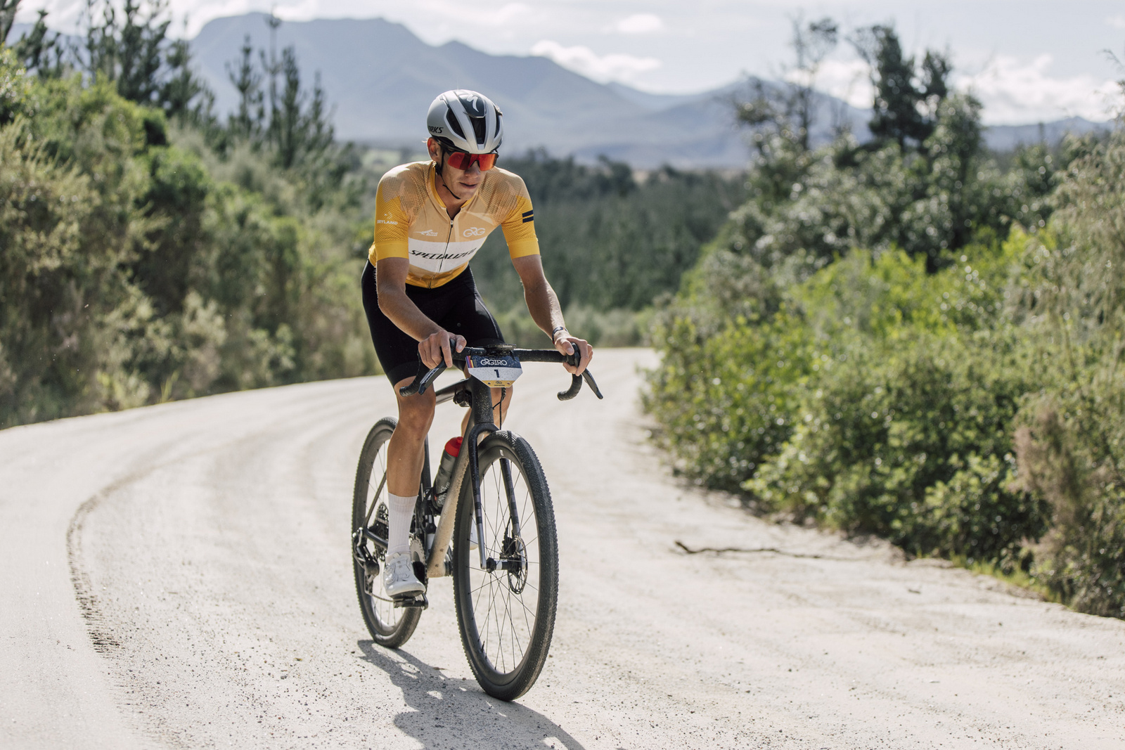 Cronje Beukes’ climbing prowess set him apart from his rivals throughout the Garden Route Giro. Photo by Shift Media Co. 