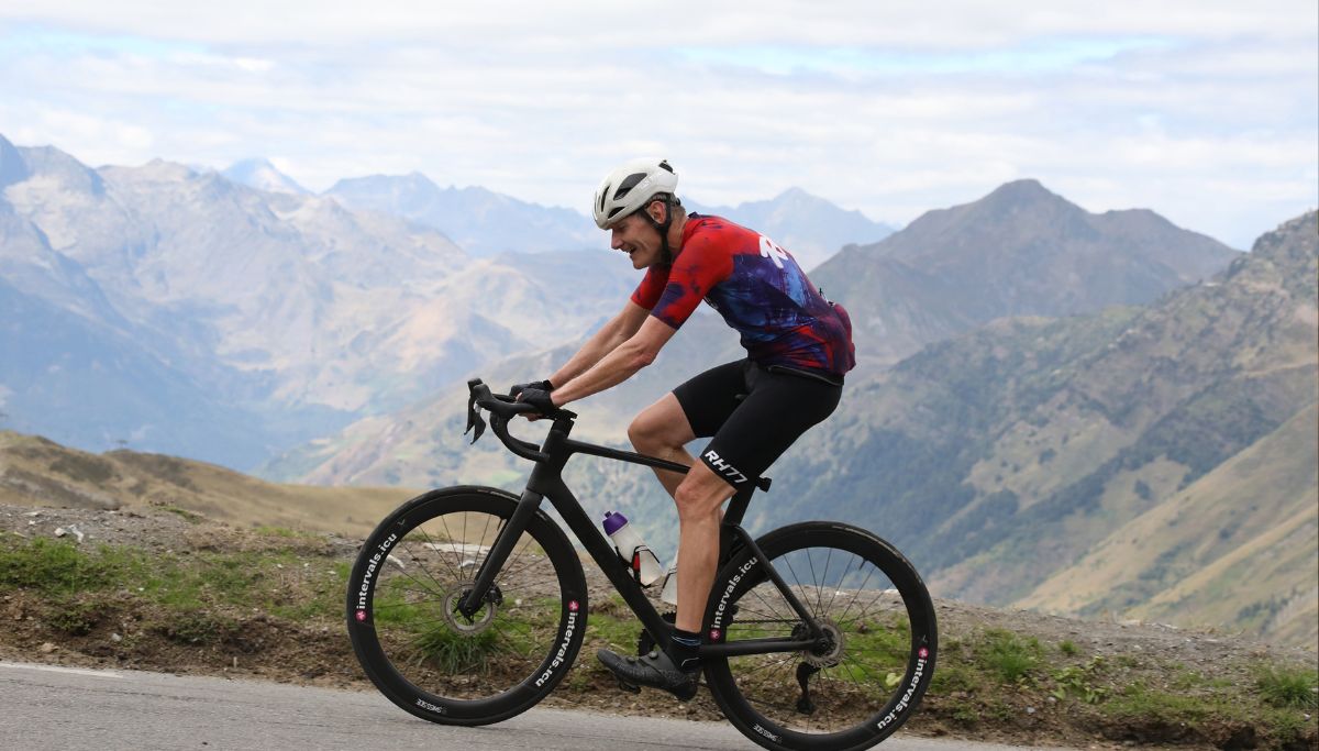 David Tinker, the man behind intervals.icu, a training app for cyclists.