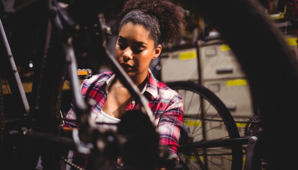 female mechanic