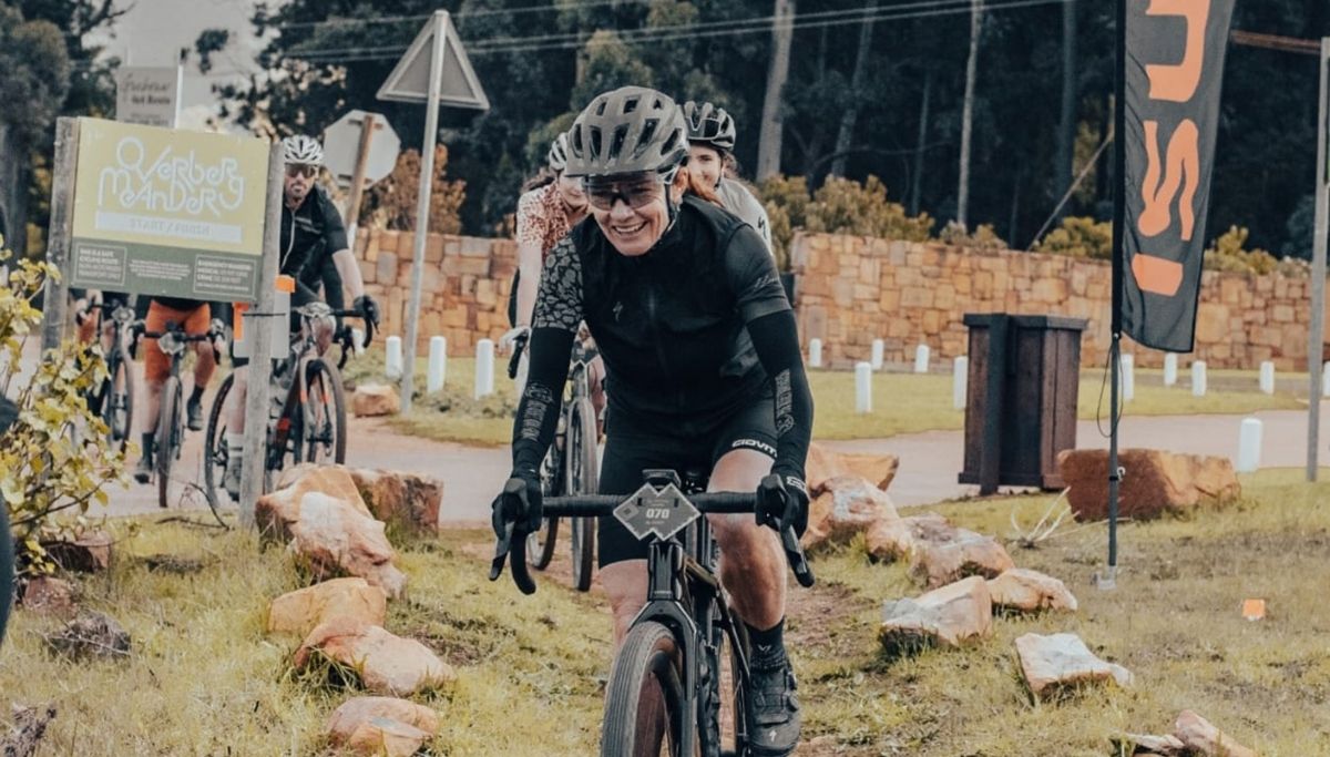 MICHELLE LOMBARDI, 57, ACCOUNTANT who is a regular cyclist