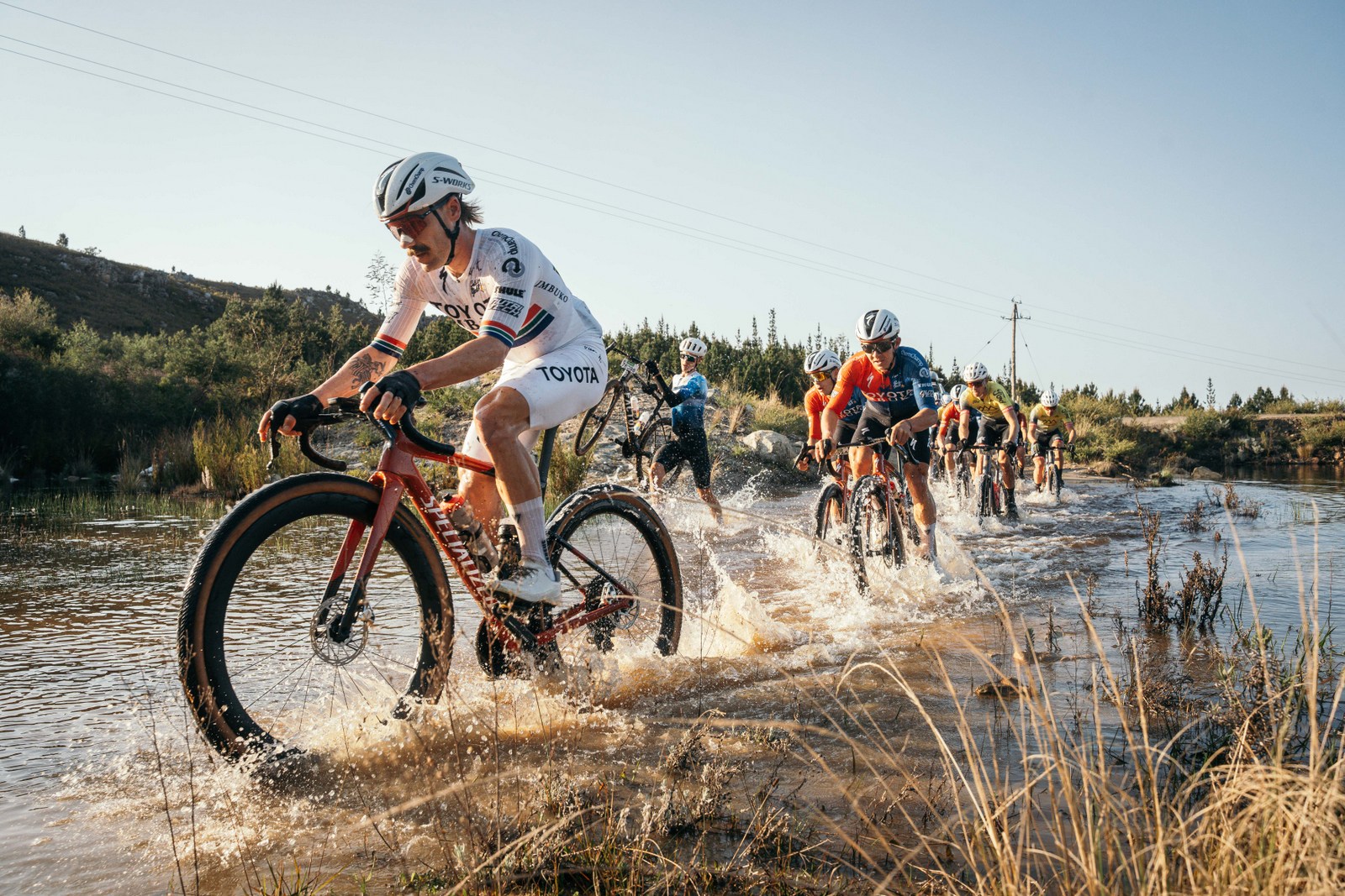 Marco Joubert spearheaded a powerful five-rider Toyota Specialized Imbuko line-up. Photo by Fahwaaz Cornelius.